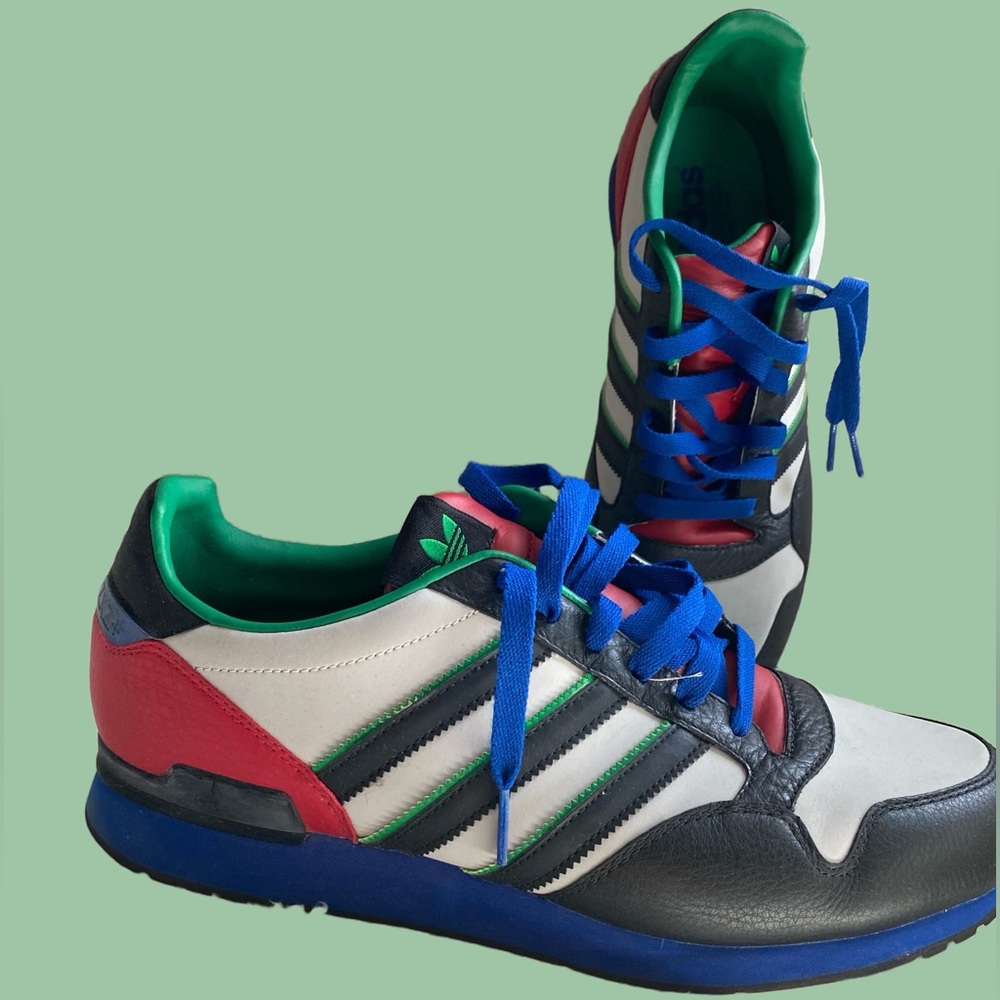 Adidas ZXZ+ Multi-Color Sneakers - Men’s 10.5 Red Green Black Blue Gray